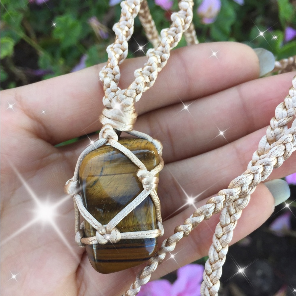 Tigers eye necklace
